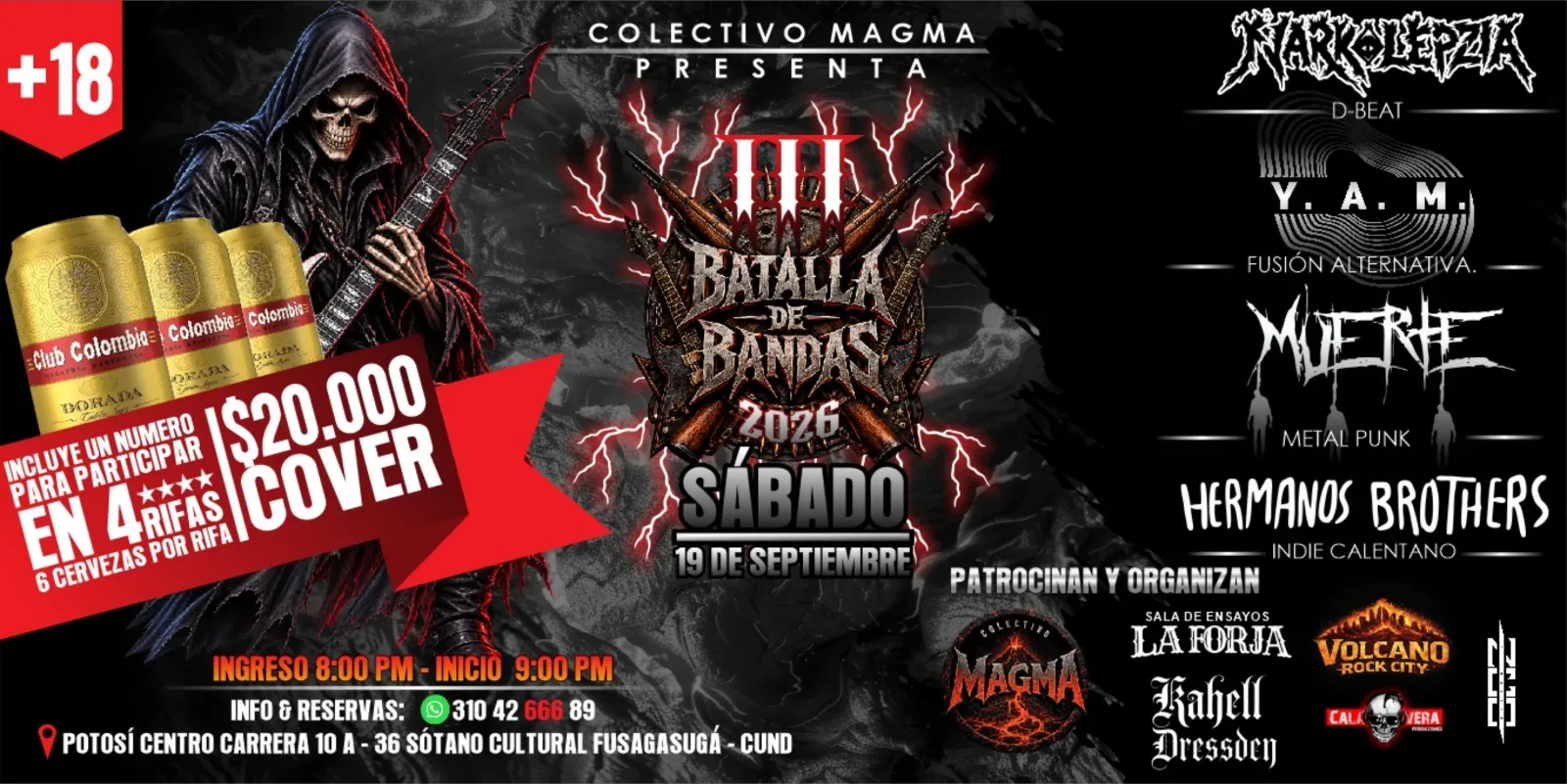BATALLA DE BANDAS III COLECTIVO MAGMA