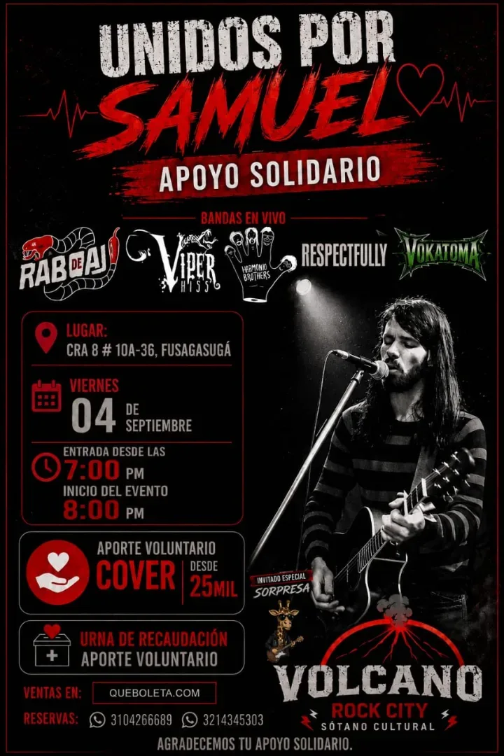 UNIDOS POR SAMUEL ♥ APOYO SOLIDARIO